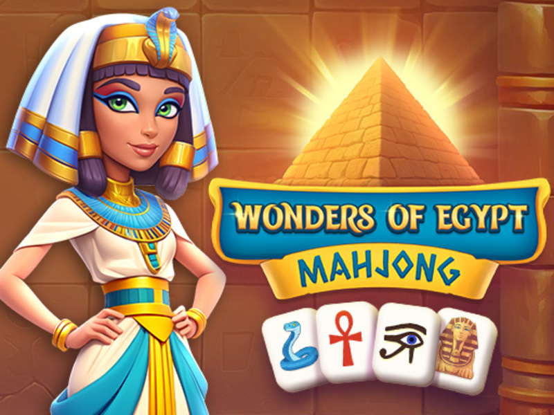 Spēle Ēģiptes Mahjong brīnumi online