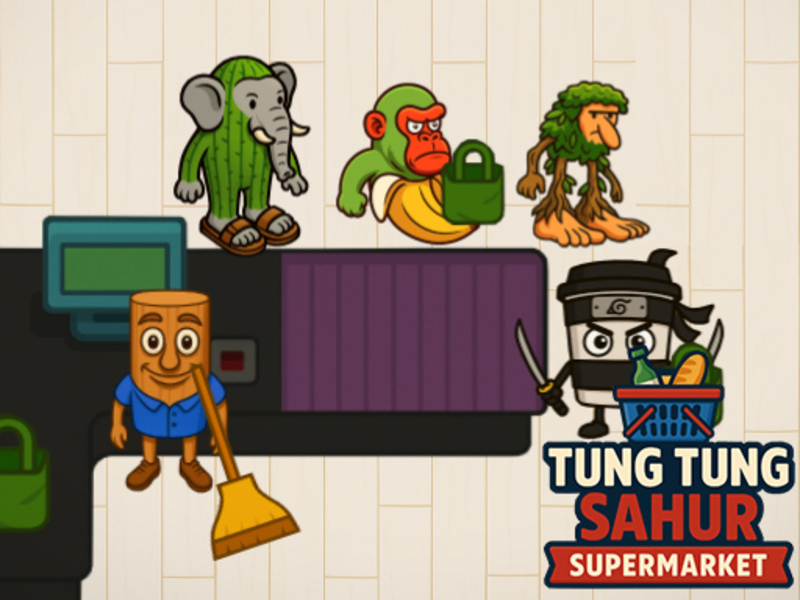 Spēle Tung Tung Sahur lielveikals online