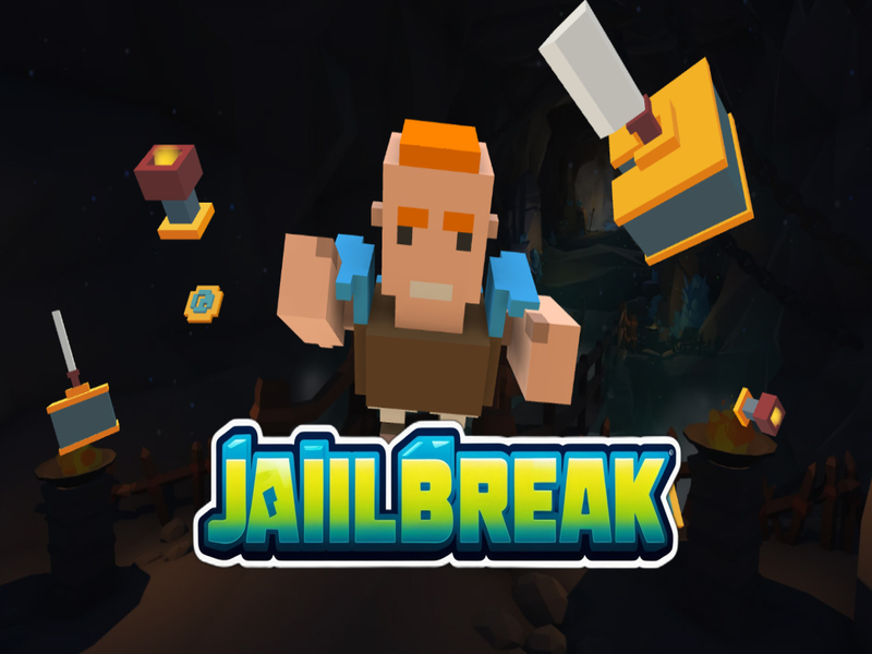 Spēle Jailbreak. Robox džemperis online
