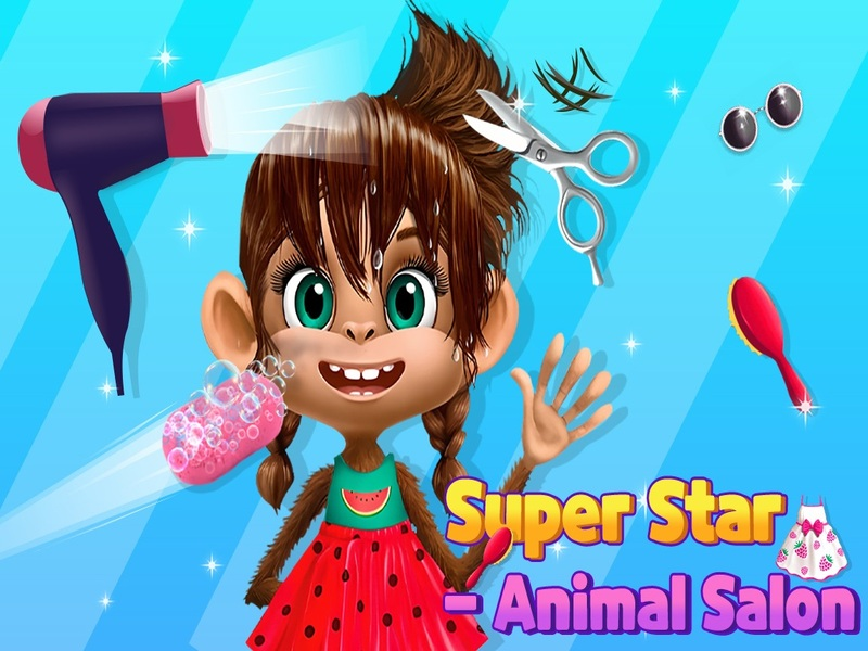 Spēle Superzvaigžņu dzīvnieku salons online