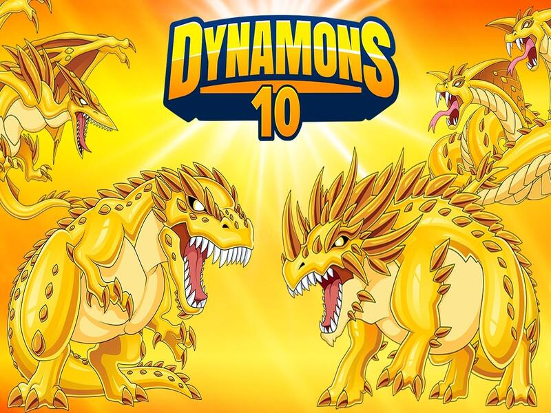 Spēle Dynamons 10 online