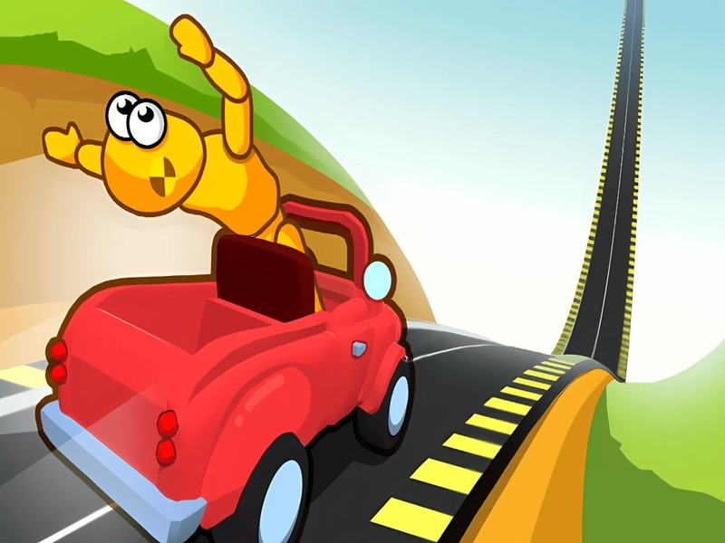 Spēle Lejupslīdes auto brauciena avārijas pārbaude online