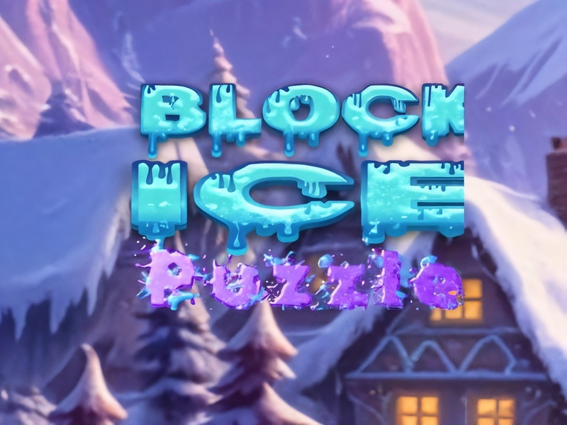 Spēle Bloķēt ledus mīklu online