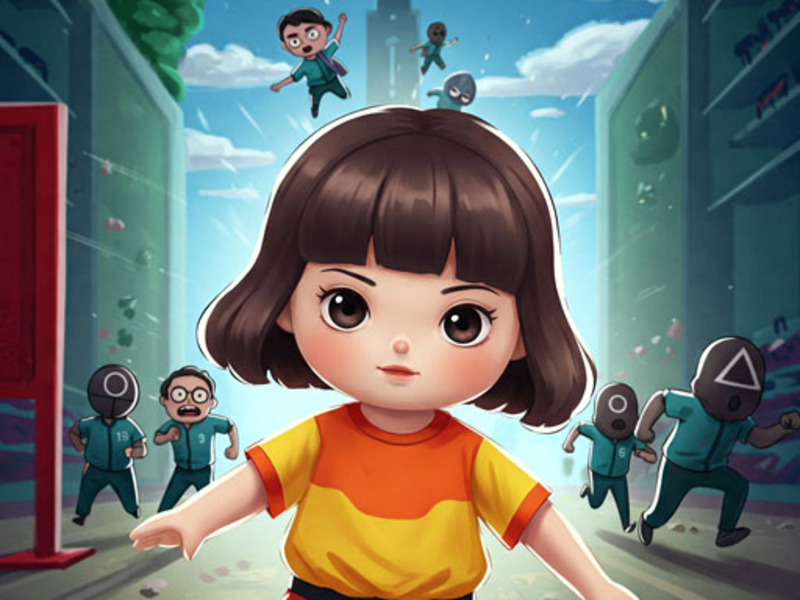 Spēle SquidGame. io online