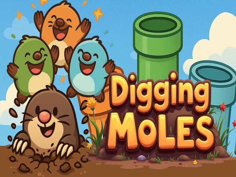 Spēle Moles rakšana online
