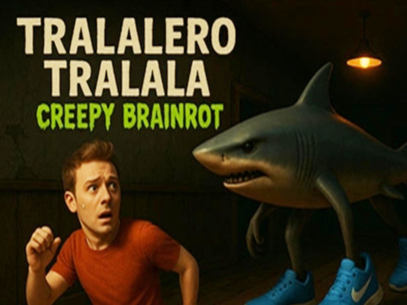 Spēle Tralalero Tralala rāpojošais smadzenes online