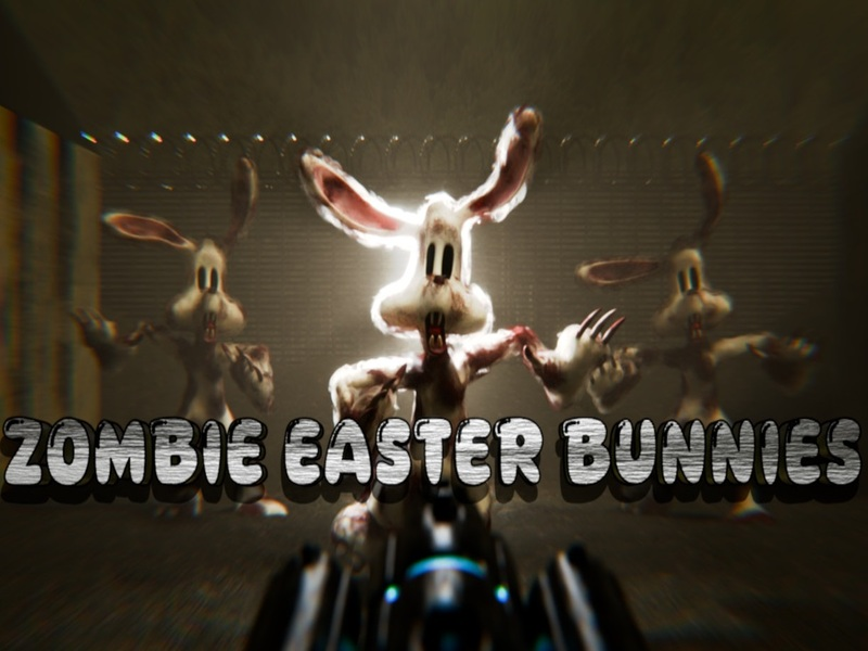 Spēle Zombie Lieldienu zaķi online