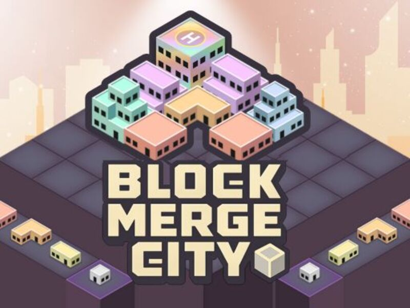 Spēle Block Merge City online