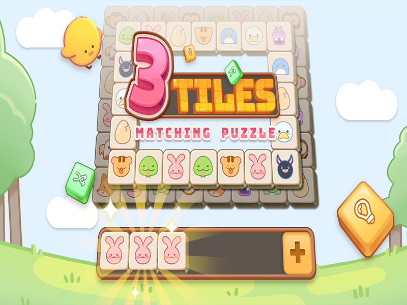 Spēle 3 flīzes online