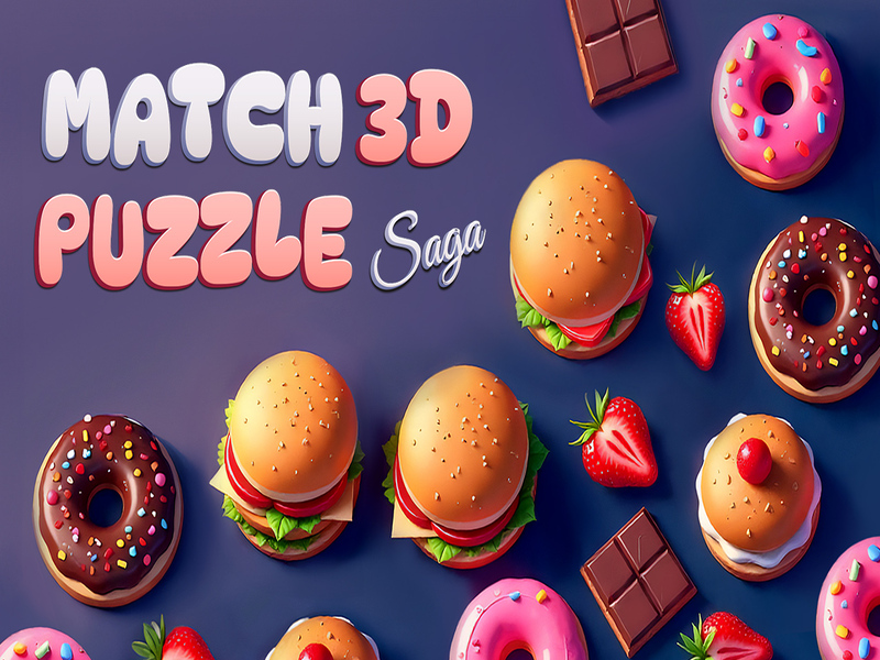 Spēle Saskaņojiet 3D mīklu sāgu online