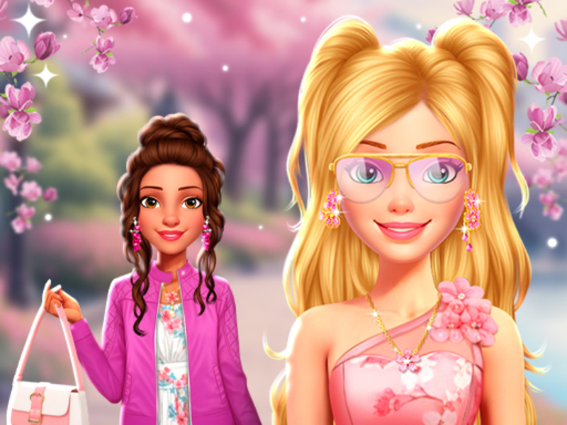 Spēle BFFS Cherry ziedu svinības online