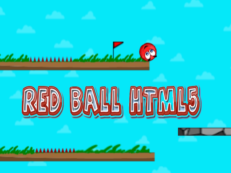 Spēle Sarkanā bumba HTML5 online