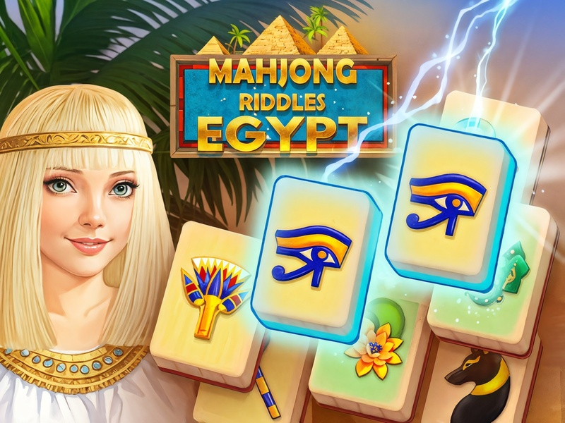 Spēle Mahjong mīklas: Ēģipte online