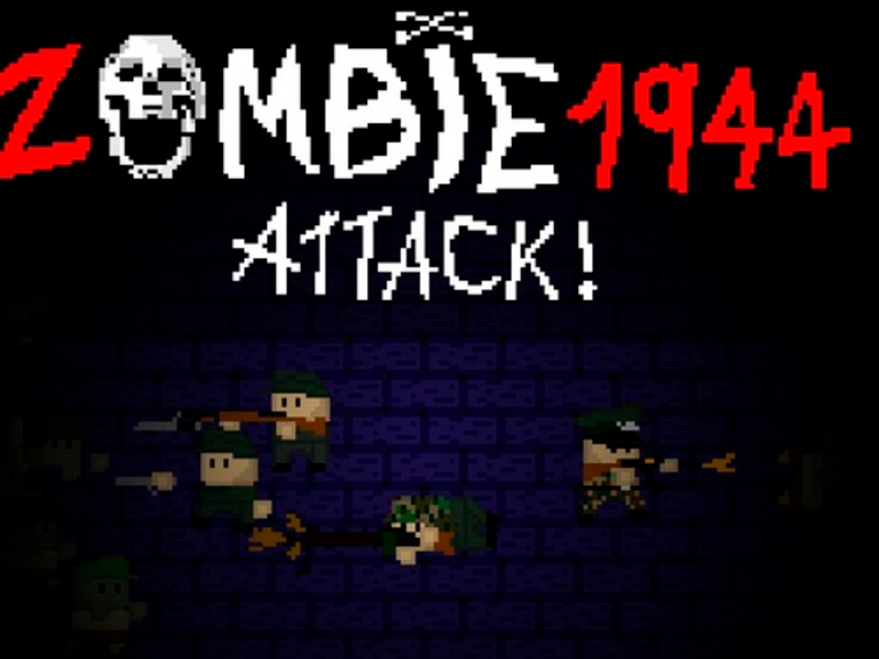 Spēle Zombija 1944. gada uzbrukums online